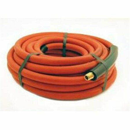 TOTALTURF 0.37 in. x 25 ft. Domestic Red Rubber Air Hose TO3046483